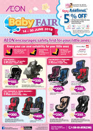 Get grandstand access and fairground access every day! Aeon Baby Fair Morepromo