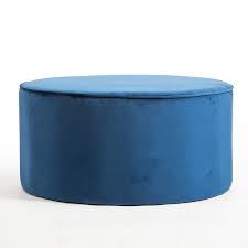 Here, your favorite looks cost less than you ottomans offer more than just a footrest: Furniture Design Republique Sophia Round Velvet Ottoman