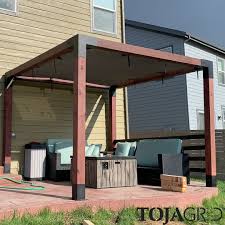 Pergola Kit With Shade Sail For 6x6 Wood Posts Shade Sail Pergola Kits Pergola