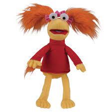 Red Fraggle Rock Plush Toys Vintage 80s Soft Teddy Doll Stuffed Australia Red Fraggle Rock Soft Teddy Plush Toys