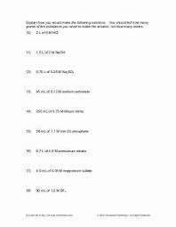 Molarity Practice Worksheet Answer Elegant Molarity Practice Worksheet Answers In 2020 Practices Worksheets Worksheets Teaching Methods