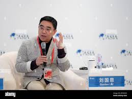170326) -- BOAO, March 26, 2017 -- Gordon G. Liu, Yangtze River Scholar  Professor of Economics in the National School of Development of Peking  University, speaks at the session of Healthcare Reform: