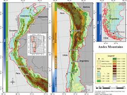 Andes mountains on world map. A Snow Climatology Of The Andes Mountains From Modis Snow Cover Data Saavedra 2017 International Journal Of Climatology Wiley Online Library