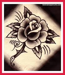 Sailor Jerry Style In Yellow Traditional Rose Tattoos Traditional Tattoo Black Rose Tattoos