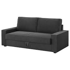 vilasund 3 zitsslaapbank hillared antraciet ikea ikea