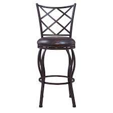 Pearl swivel stool this stool keeps a low profile, disappearing under the counter in the blink of an eye and then. Best Selling Delacora Hm 156 Ds A228 501 Lattice 18 Wide Metal Framed Leather Upholstered 2 In 1 Bar And Counter Stool With Leg Extenders Rich Brown Indoor Accuweather Shop
