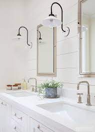 Vanity Minus The Lights Just The After Client For Realz The Nicest People On The Planet Bathroom Design Amber Interiors Bathroom Mirror