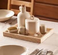 Navaris Travertine Decorative Tray - Durable ... - Amazon.com