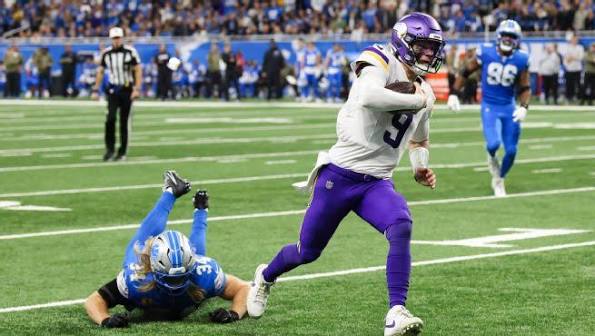 detroit lions vs minnesota vikings match player stats