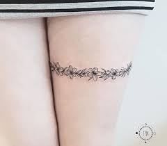 45 Tatouage Des Jambes Et Des Hanches Around Thigh Tattoo Leg Tattoos Ankle Tattoos For Women