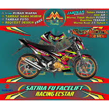 Kombinasi tampilan keren, performa mantap hingga akselerasi mampu membuat. Gambar Modifikasi Motor Suzuki Satria Fu 150 Modifikasi Motor Terbaru 2021