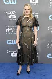 Elisabeth Moss In Erdem Red Carpet Fashion Red Carpet Dresses Gorgeous Black Dress