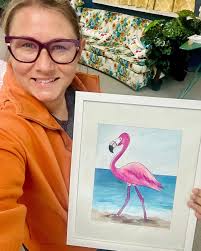 Florida Flamingo By Richard Bryce