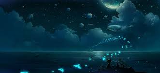 A Beautiful Universe Computer Wallpapers Desktop Backgrounds 1667x768 Id 612527 Anime Scenery Anime Scenery Wallpaper Scenery Wallpaper