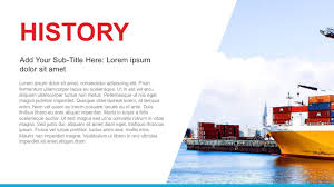 Company History Powerpoint Template Slidemodel