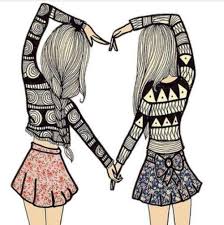 Pin By Taylor Mckeever On Draw Best Friend Drawings Drawings Of Friends Best Friends Forever