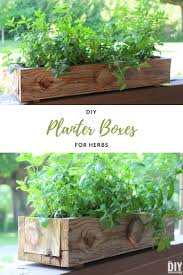 This collection contains everything from simple diy wooden planter boxes to projects that reuse galvanized tubs, or even large concrete planter boxes. Diy Planter Boxes For Herbs How To Make A Planter Box The Diy Dreamer