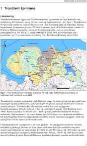 I øst grenser trondheim til malvik og selbu. Trondheim Kommune Rapport Pdf Gratis Nedlasting