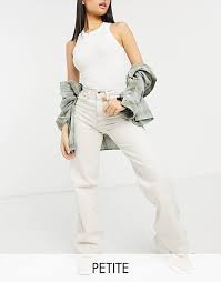 Quante volte avete sentito dire che. Stradivarius Petite Dad Jeans In Ecru Im Stil Der 90er Asos