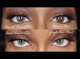 Desio Contact Lenses Review Espresso Jungle Fever