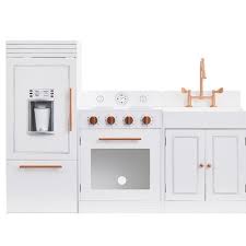 Harriet Bee Leavitt Kitchen Set Play Kitchen Sets Kids Wooden Play Kitchen Kitchen Sets