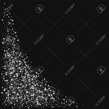 驚くべき落下星。黒い背景に驚くべき落下星と左下隅。崇高なベクトルのイラスト。 のイラスト素材・ベクタ - . Image 97706161.