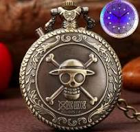 Luminous LED Pocket Watch Necklace - Cute Cartoon Vintage ...