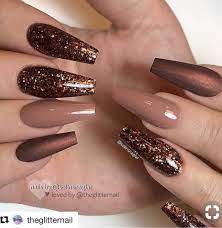 Pin By Sonia Couto On Nails Bronze Nails Gorgeous Nails Thanksgiving Nails