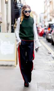 the 1 pant style you need to dress like olivia palermo ファッション ファッション レディース 冬 ファッション