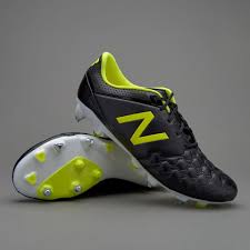 Black And Yellow New Balance Cleats New Balance Visaro K Leather Sg Mens Boots Soft Ground Black Pro Direct Soccer Soccer Cleats Mens Soccer Cleats Football Boots