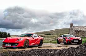 Aston martin vs ferrari race. 2019 Ferrari 812 Superfast Vs 2019 Aston Martin Dbs Superleggera Drive