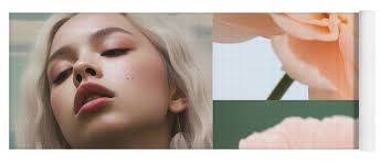 June Summer Aesthetic 01 Yoga Mat