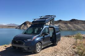 My particular ford transit connect cargo van started out as a work vehicle. Ursa Minor Pops The Top On The Ford Transit Connect To Create Versatile Mini Campervan