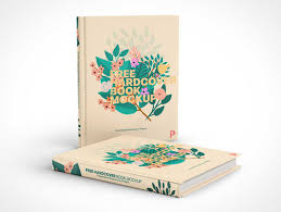 Six psd files with children's book mockup. Hardcover Book Front Spine Psd Mockup Psd Mockups