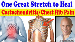 Next day, i made an appointment with my chiropractor, he noticed the problem straight away, also the rib was slightly raised. One Great Stretch To Heal Costochondritis Pain In Chest Ribs Dr Alan Mandell Dc Youtube