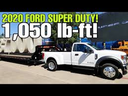 2020 Ford Super Duty Live Horsepower Torque And Towing