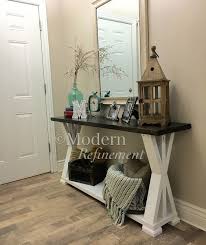 Stunning Handmade Rustic Farmhouse Entryway Table Sofa Table Buffet Table Just The Righ Farmhouse Entryway Table Farmhouse Table Decor Rustic Entryway Table