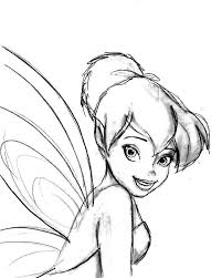 Tinker Bell Drawing Coloring Home Drawing is a learned skill taking years of practice, figuring out where to begin can be challenging. tinker bell drawing coloring home