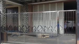 0813 9261 3403 harga murah, bergaransi, pekerjaan rapi. Pintu Gerbang Stainless Cahaya Pelangi Art Unique And Best Quality