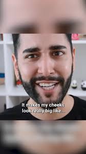 Trying to shape it up — but where did my actual beard go?