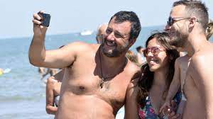 Matteo salvini resurrected italy's national pride. Matteo Salvini S Beach Antics Offend Allies World The Times