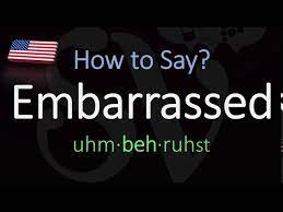 How To Pronounce Embarrassed Correctly Meaning Pronunciation Youtube