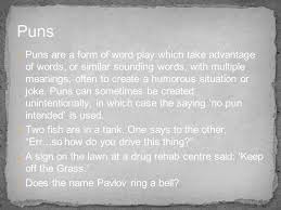 What does no pun intended mean exactly? State Exam Terms And Examples Drama And Literary Terms Ppt Download
