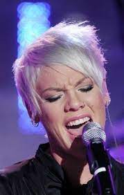 Pin By Romy Sol On P Nk Alecia Moore Pink Singer Hairstyles Pink Singer Short Hair Styles