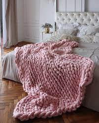 Top exporter knitted bedding from russian federation. Usa Handmade Chunky Fluffy Knitted Bed Sofa Blanket Thick Yarn Bulky Knit Throw Area Rugs Home Garden