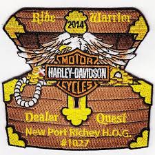 A Patch For A Harley Davidson Owners Group In New Port Richey Florida Harley Davidson New Port Richey Samurai