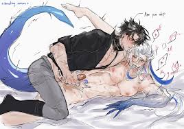 genshin impact, neuvillette (genshin impact), wriothesley (genshin impact),  sayzorens 11, 2boys - R34 Vault