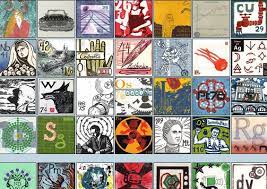 Art And Science Converge The Periodic Table Printmaking Project Printmaking Projects Periodic Table Art Periodic Table Art Project