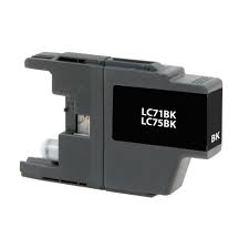 Shop brother compatible and original ink with lowest price. Brother Lc75 Lc71 Lc75bk Lc71bk Black High Yield Inkjet Cartridge Mfc J280w Mfc J835dw