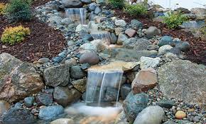 Build up the waterfall structure. How To Build A Pondless Waterfall Pondless Water Feature